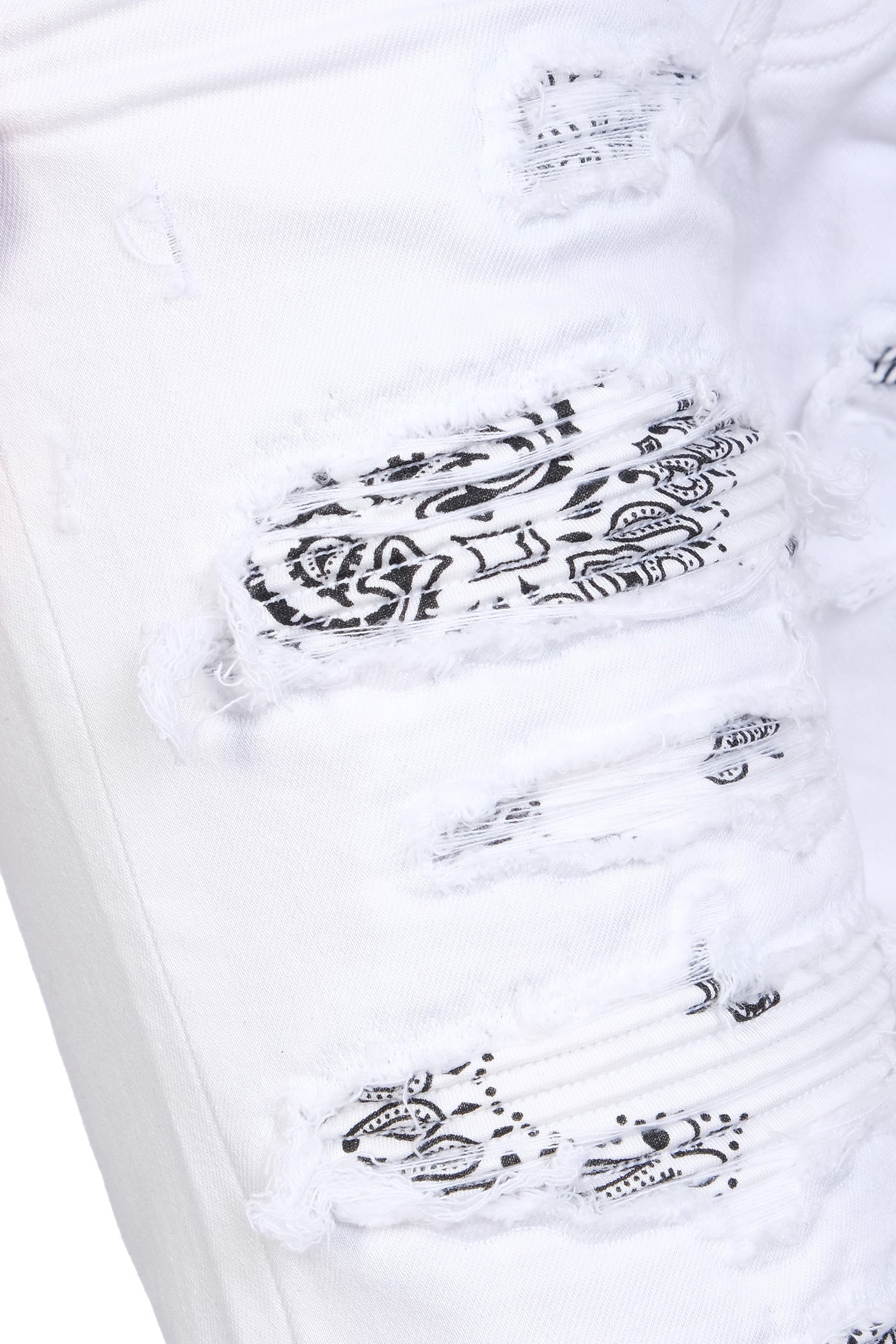 Amiri Jeans White Bandana